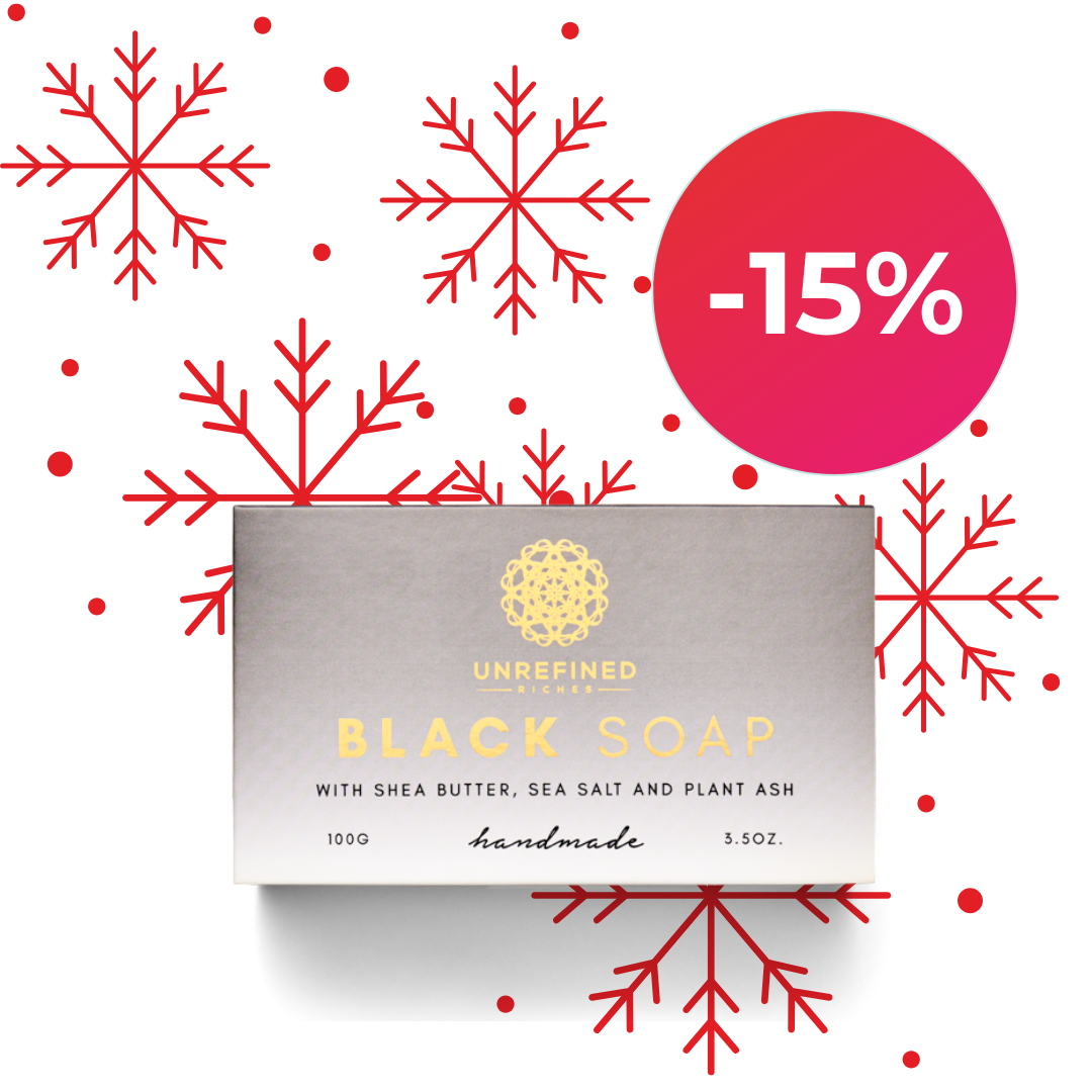 BLACK SOAP - afrikanische schwarze Seife